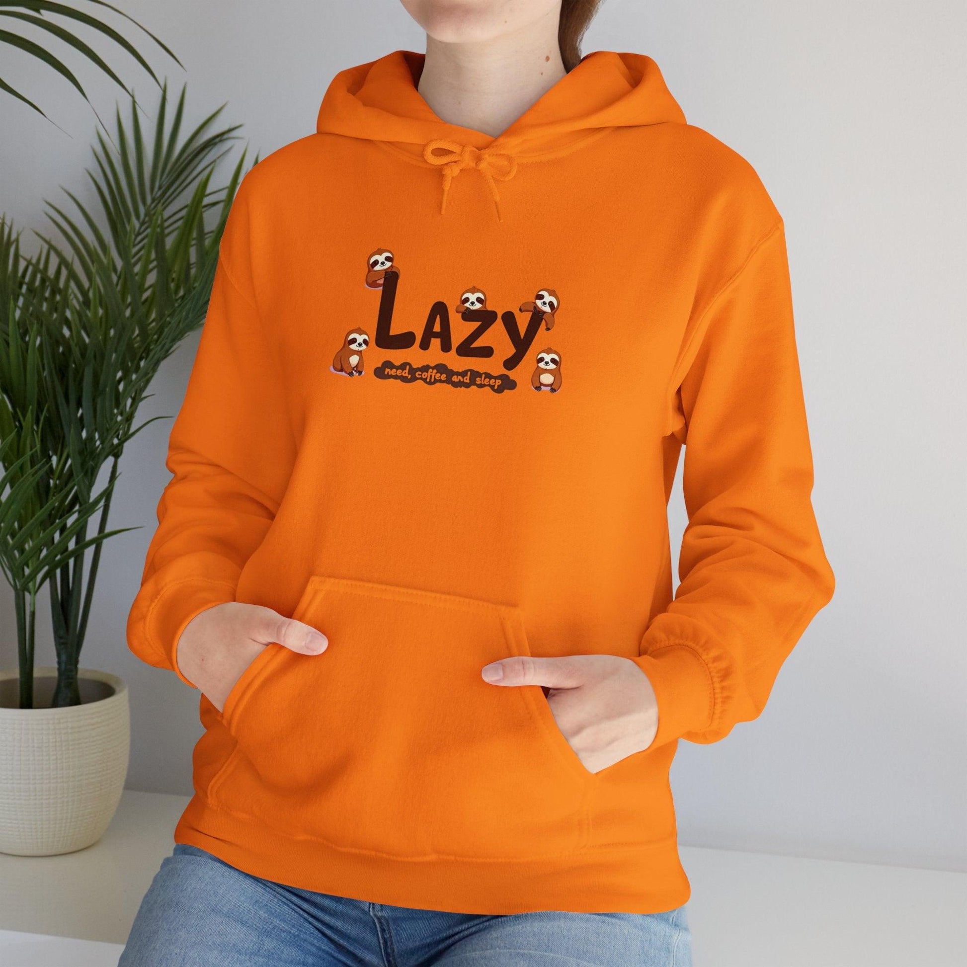 Lazy Sloth Relaxation Wear - Cozy Relaxation Hoodie - SosirrealByDesign