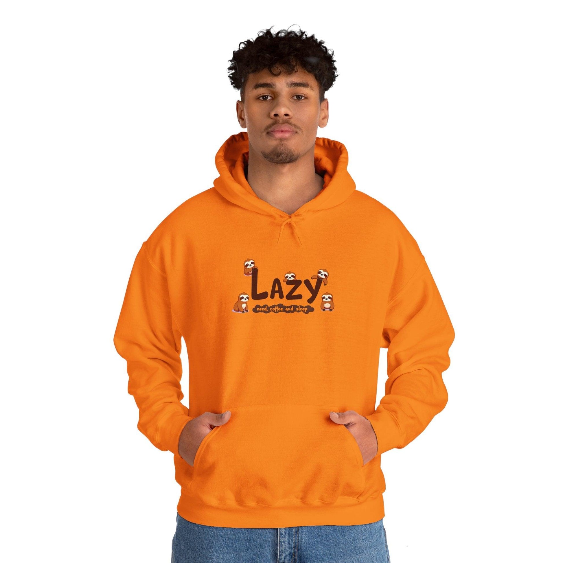 Lazy Sloth Relaxation Wear - Cozy Relaxation Hoodie - SosirrealByDesign