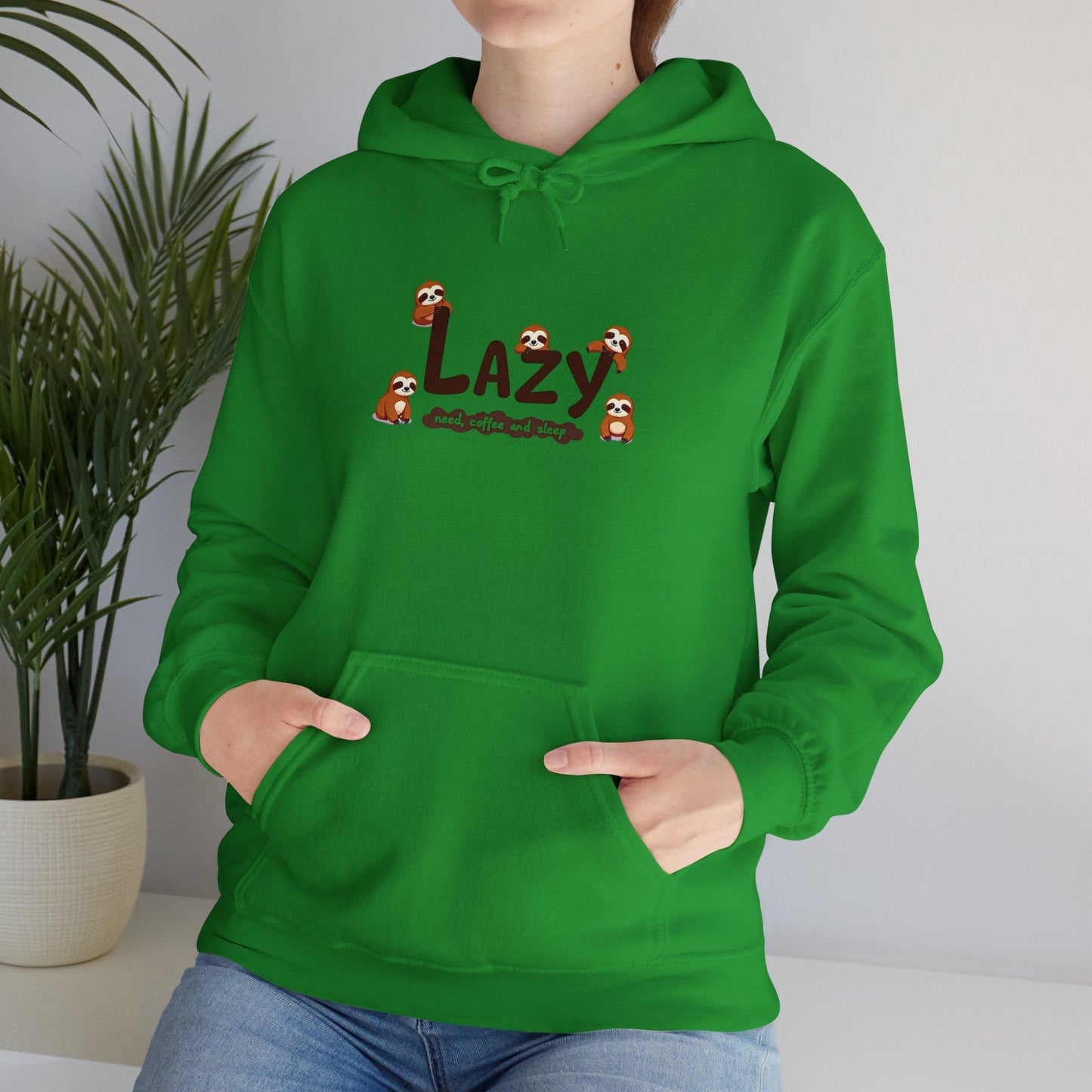 Lazy Sloth Relaxation Wear - Cozy Relaxation Hoodie - SosirrealByDesign