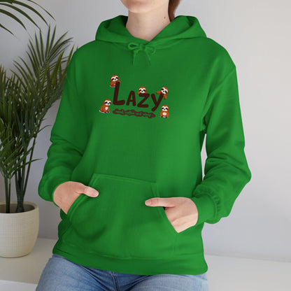 Lazy Sloth Relaxation Wear - Cozy Relaxation Hoodie - SosirrealByDesign