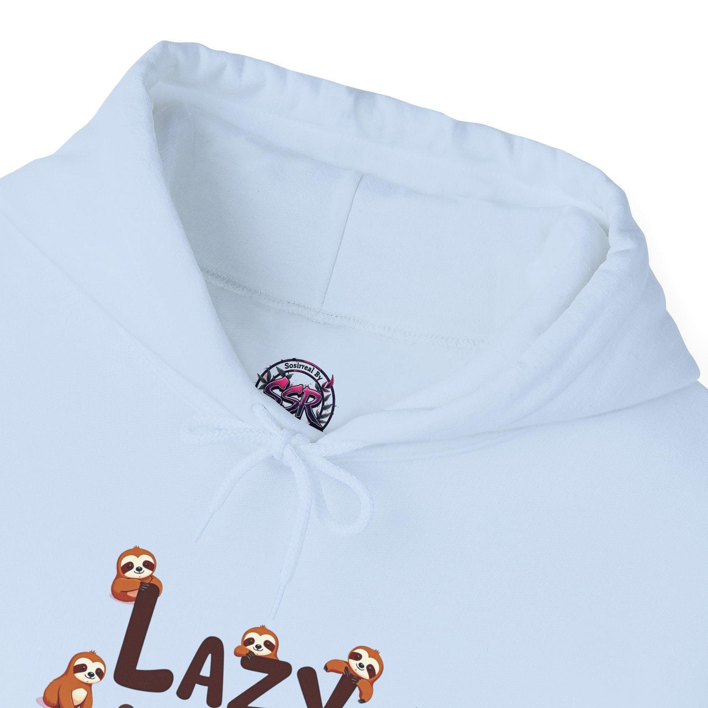 Lazy Sloth Relaxation Wear - Cozy Relaxation Hoodie - SosirrealByDesign