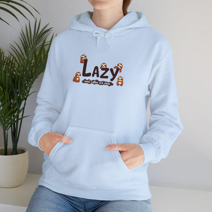 Lazy Sloth Relaxation Wear - Cozy Relaxation Hoodie - SosirrealByDesign