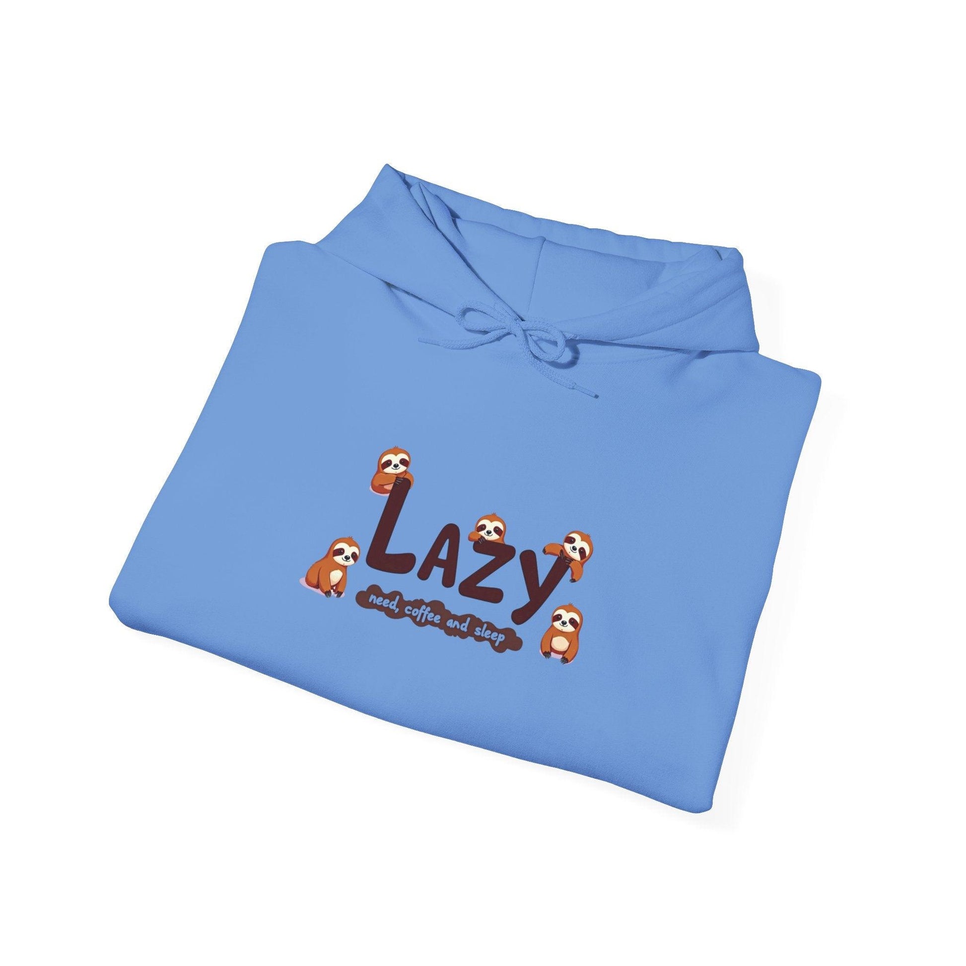 Lazy Sloth Relaxation Wear - Cozy Relaxation Hoodie - SosirrealByDesign