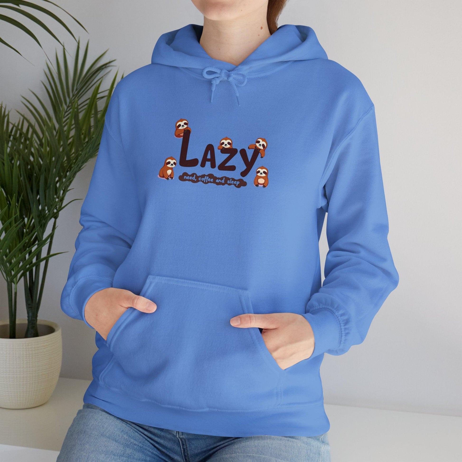 Lazy Sloth Relaxation Wear - Cozy Relaxation Hoodie - SosirrealByDesign
