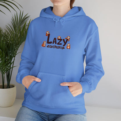 Lazy Sloth Relaxation Wear - Cozy Relaxation Hoodie - SosirrealByDesign