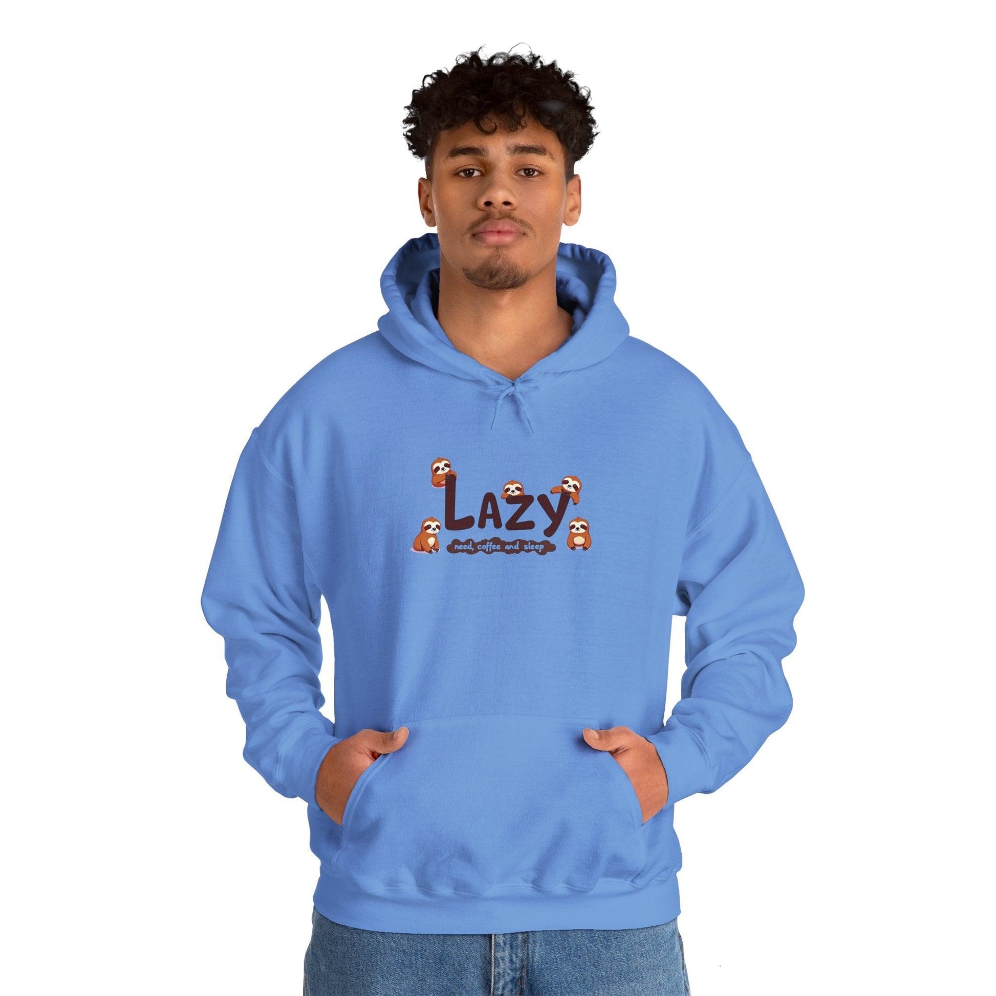 Lazy Sloth Relaxation Wear - Cozy Relaxation Hoodie - SosirrealByDesign