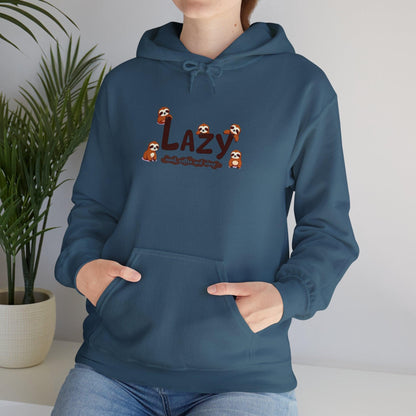 Lazy Sloth Relaxation Wear - Cozy Relaxation Hoodie - SosirrealByDesign