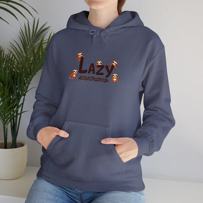 Lazy Sloth Relaxation Wear - Cozy Relaxation Hoodie - SosirrealByDesign