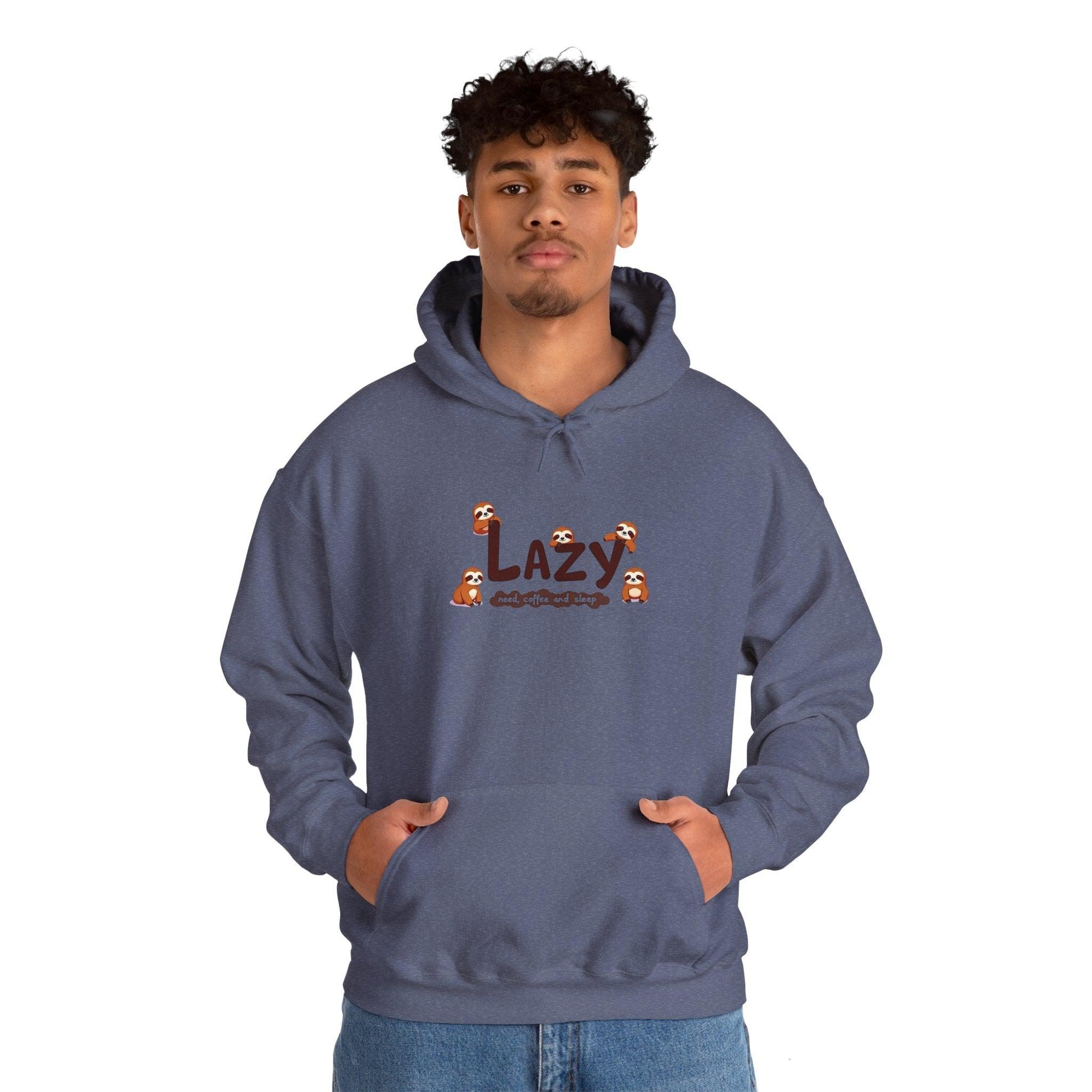 Lazy Sloth Relaxation Wear - Cozy Relaxation Hoodie - SosirrealByDesign