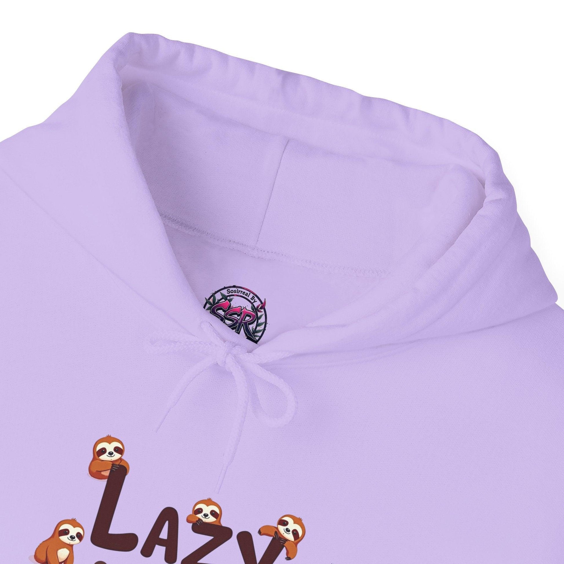 Lazy Sloth Relaxation Wear - Cozy Relaxation Hoodie - SosirrealByDesign
