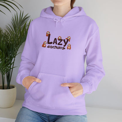 Lazy Sloth Relaxation Wear - Cozy Relaxation Hoodie - SosirrealByDesign