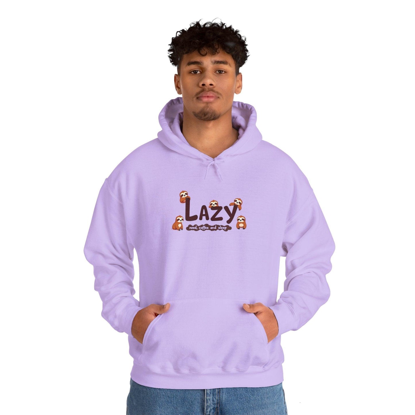 Lazy Sloth Relaxation Wear - Cozy Relaxation Hoodie - SosirrealByDesign