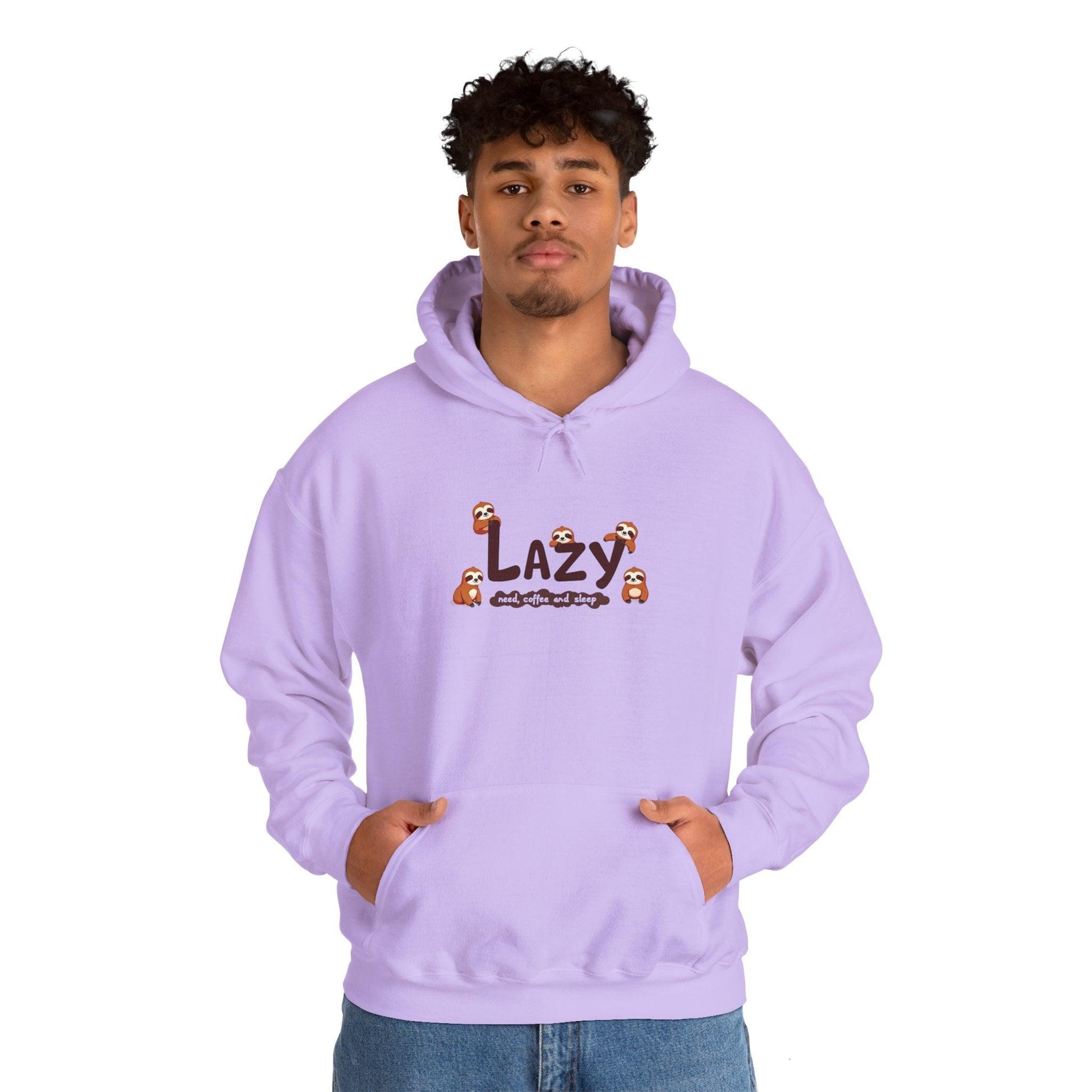 Lazy Sloth Relaxation Wear - Cozy Relaxation Hoodie - SosirrealByDesign