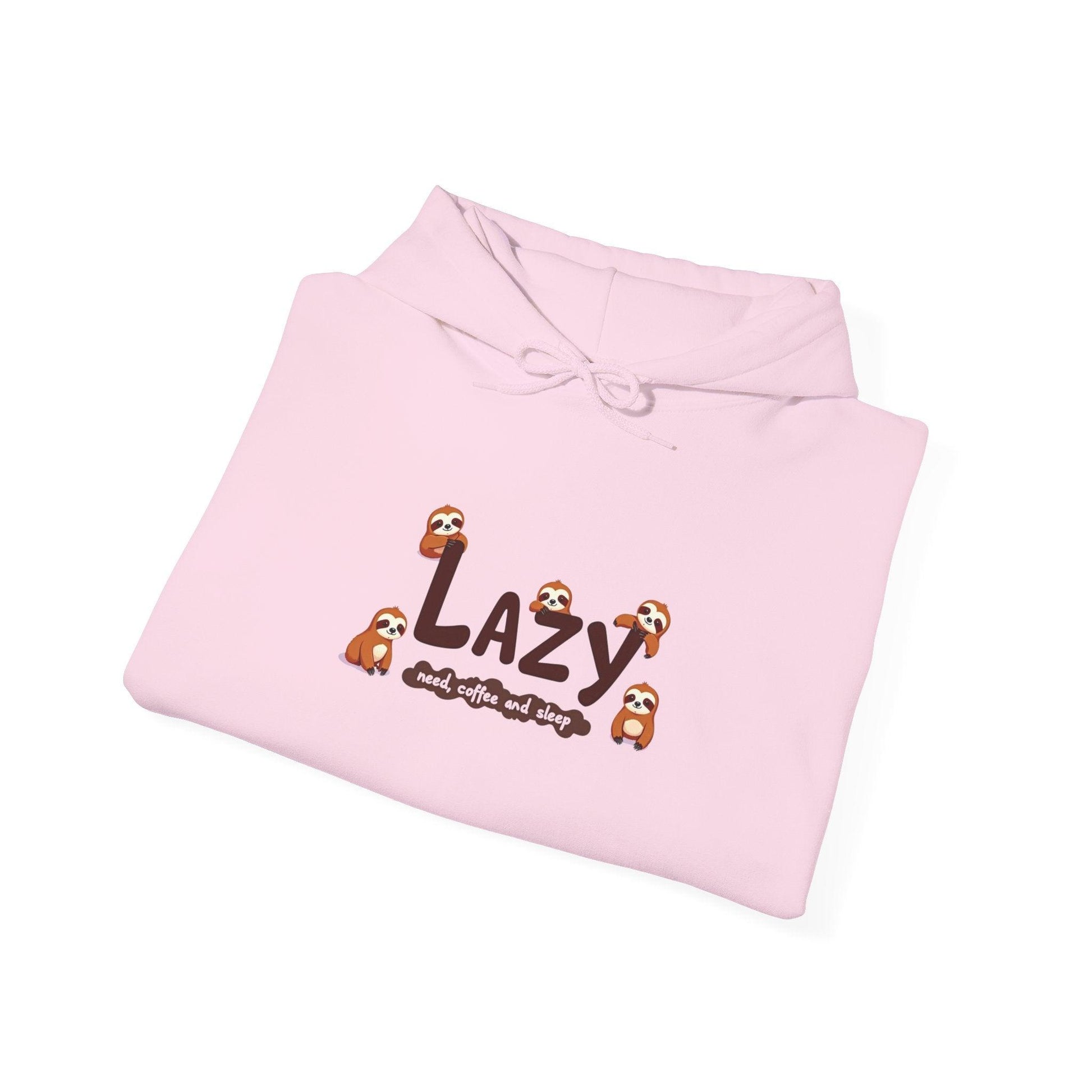Lazy Sloth Relaxation Wear - Cozy Relaxation Hoodie - SosirrealByDesign