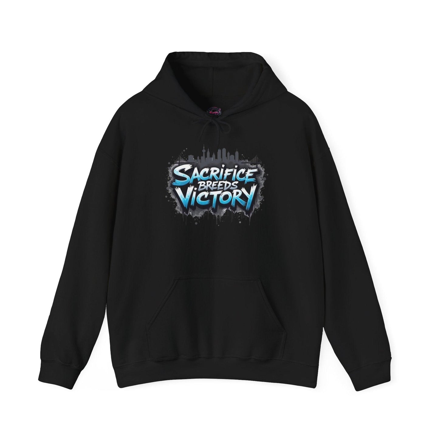 Sacrifice Breeds Victory Hoodie - Motivational Style for Success - SosirrealByDesign