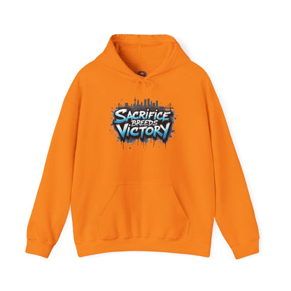Sacrifice Breeds Victory Hoodie - Motivational Style for Success - SosirrealByDesign