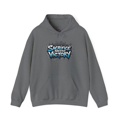 Sacrifice Breeds Victory Hoodie - Motivational Style for Success - SosirrealByDesign