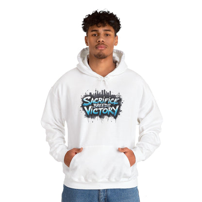 Sacrifice Breeds Victory Hoodie - Motivational Style for Success - SosirrealByDesign