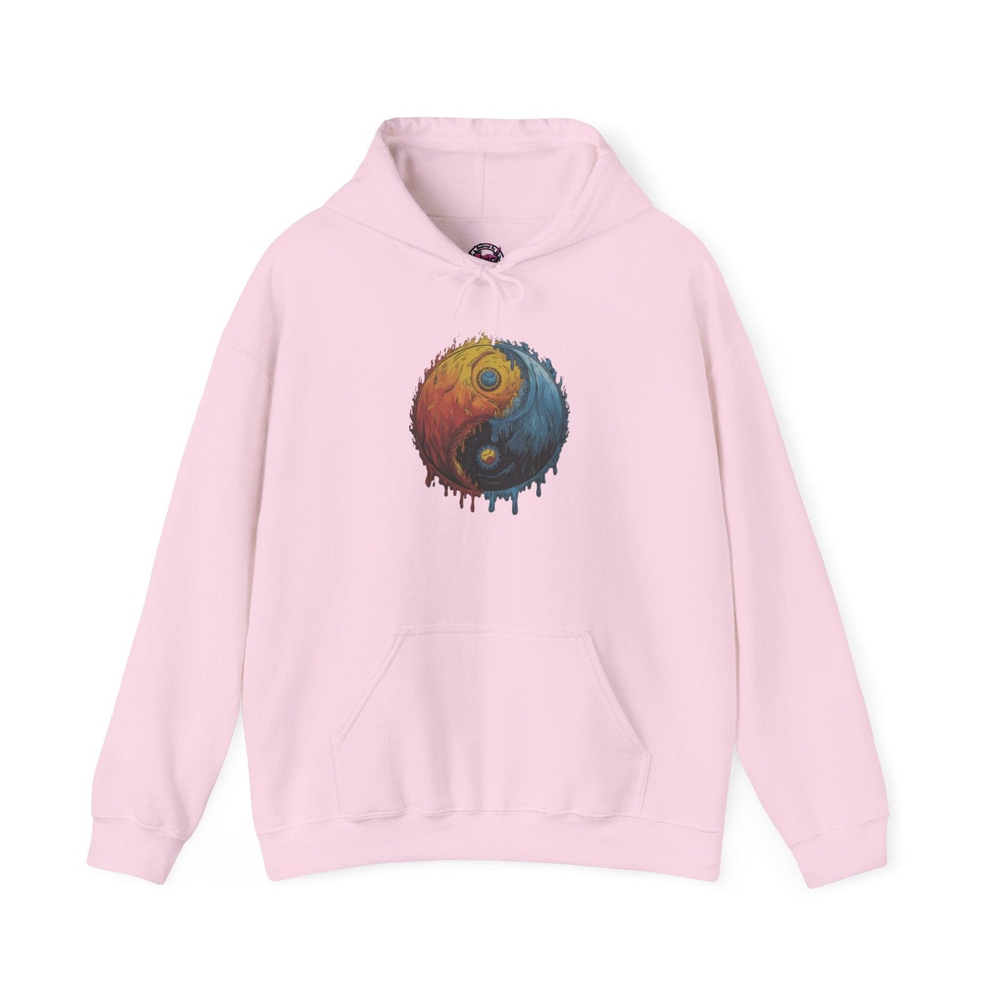 Yin Yang Hoodie - Color Splash Design - SosirrealByDesign