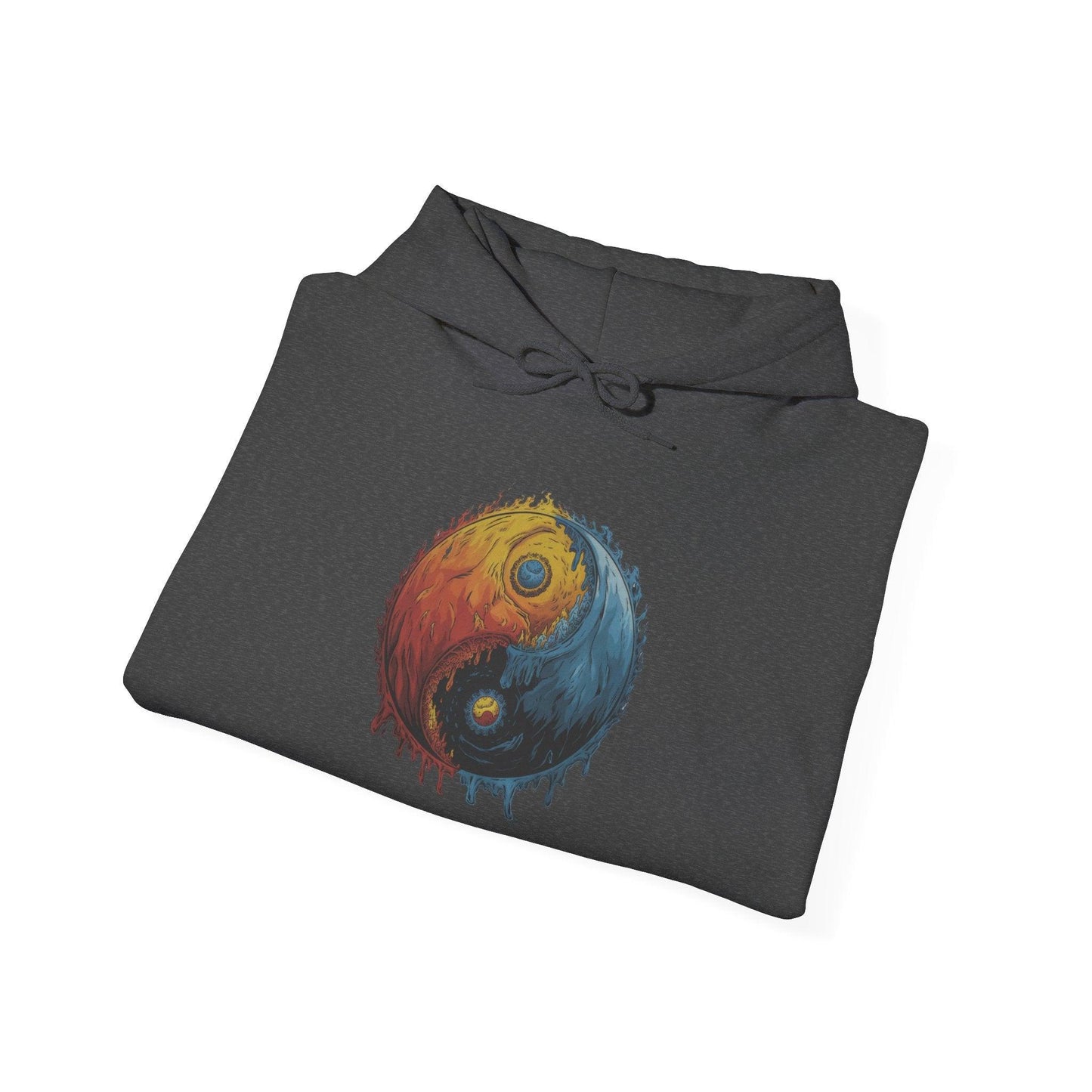 Yin Yang Hoodie - Color Splash Design - SosirrealByDesign