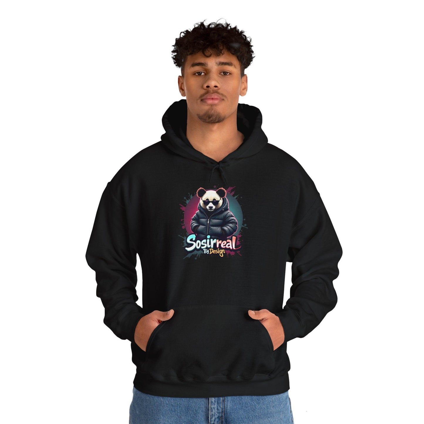Sosireal Panda Hoodie - Perfect for Cozy Days - SosirrealByDesign