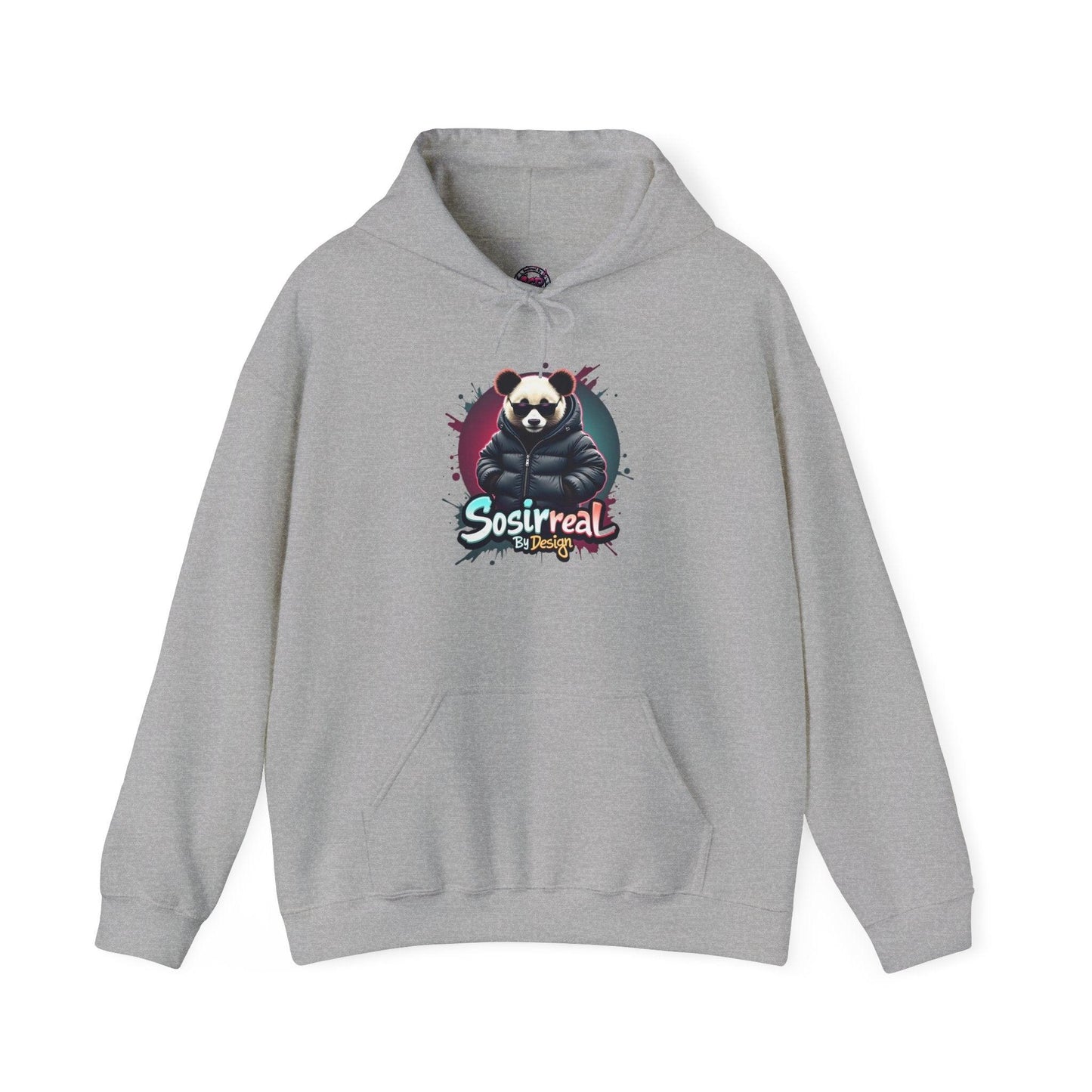 Sosireal Panda Hoodie - Perfect for Cozy Days - SosirrealByDesign