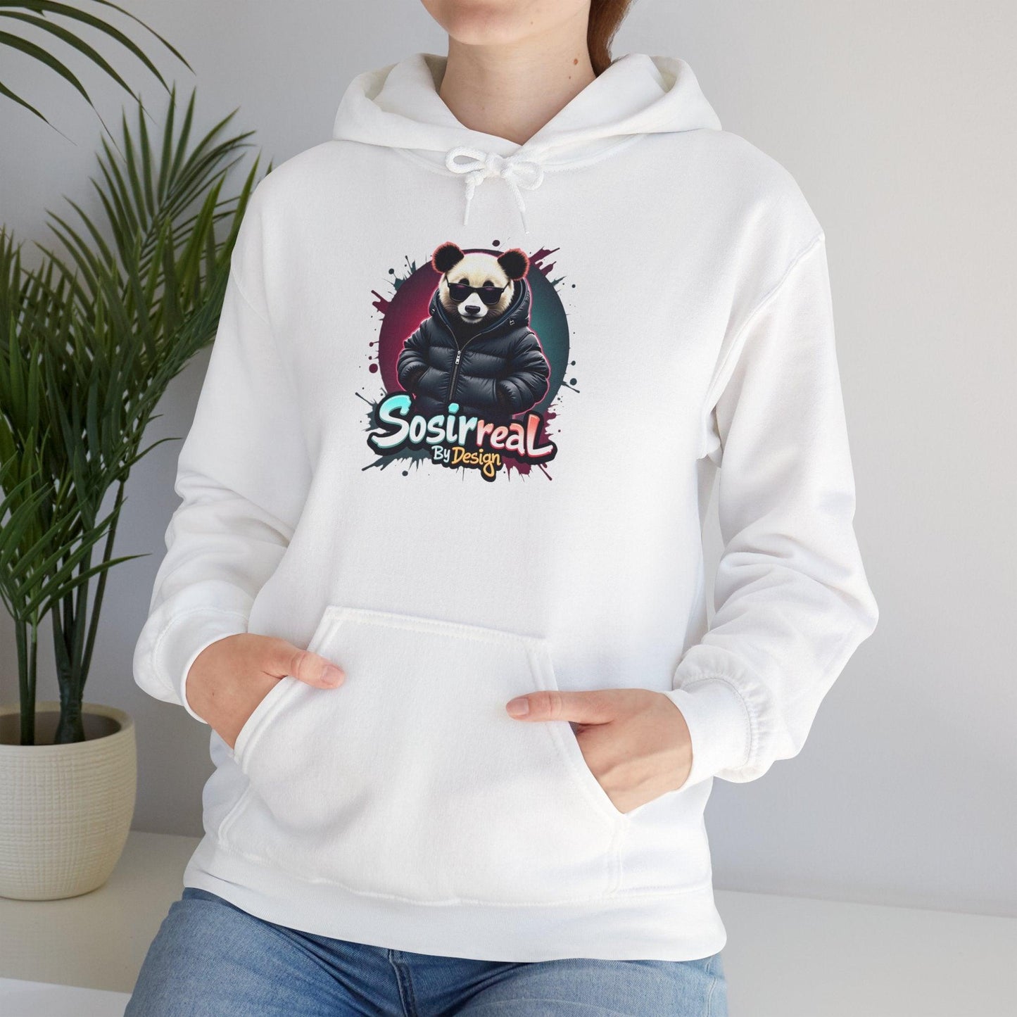 Sosireal Panda Hoodie - Perfect for Cozy Days - SosirrealByDesign