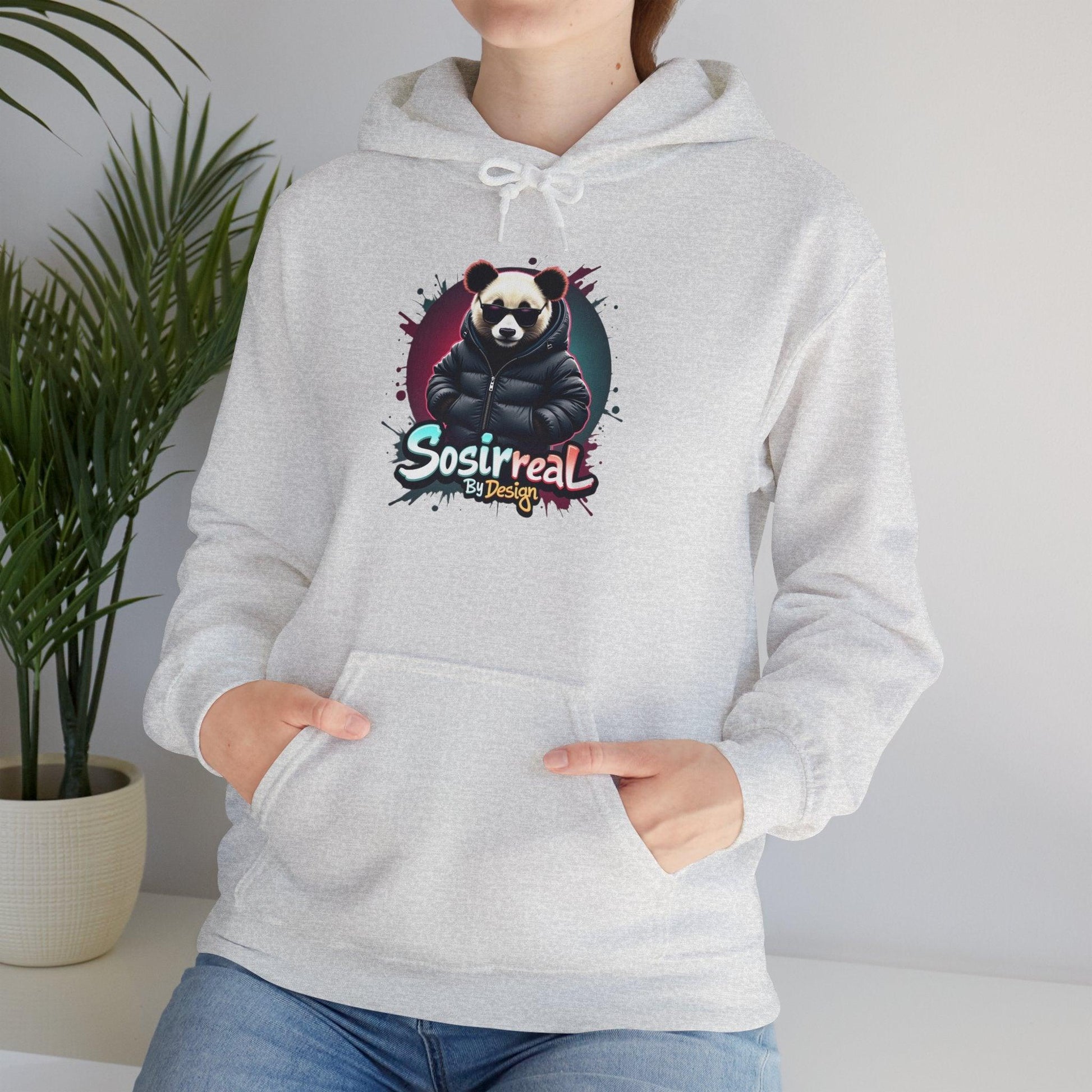 Sosireal Panda Hoodie - Perfect for Cozy Days - SosirrealByDesign