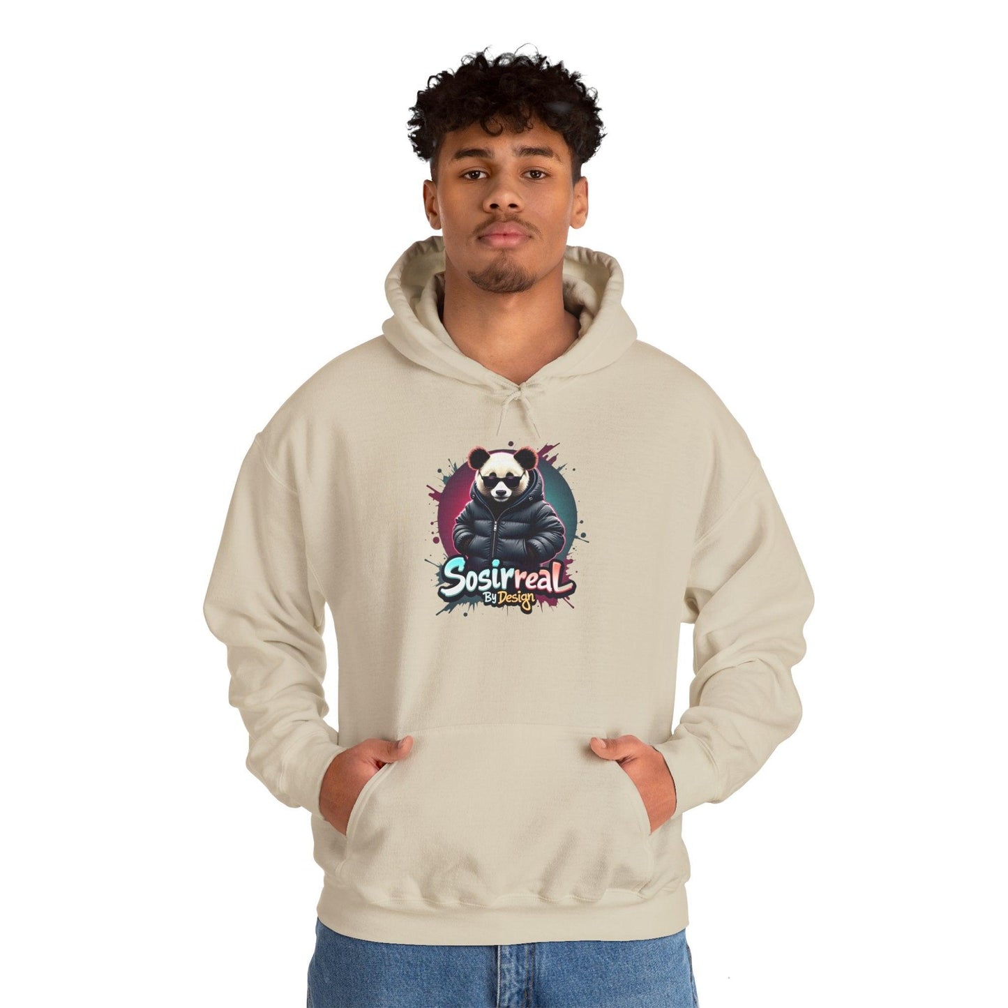 Sosireal Panda Hoodie - Perfect for Cozy Days - SosirrealByDesign