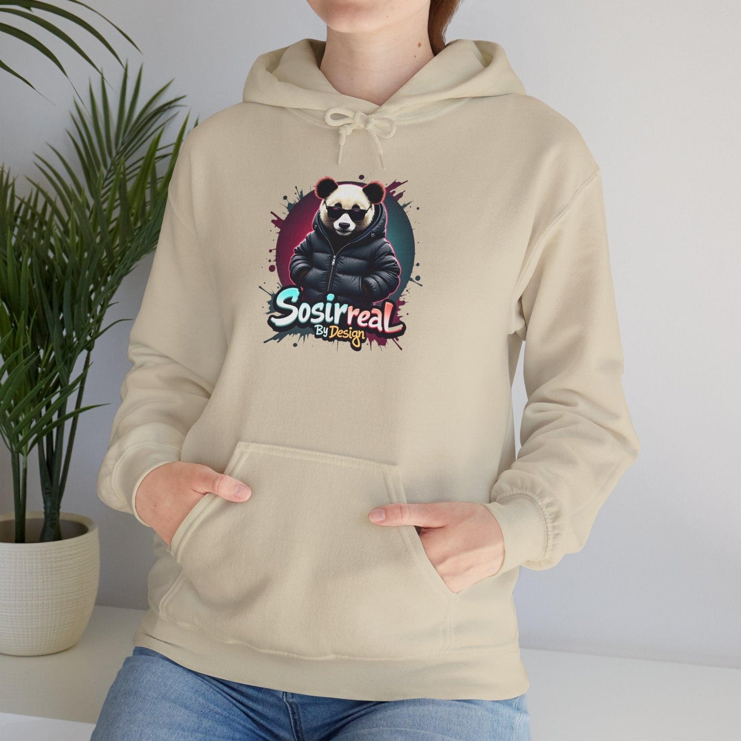 Sosireal Panda Hoodie - Perfect for Cozy Days - SosirrealByDesign