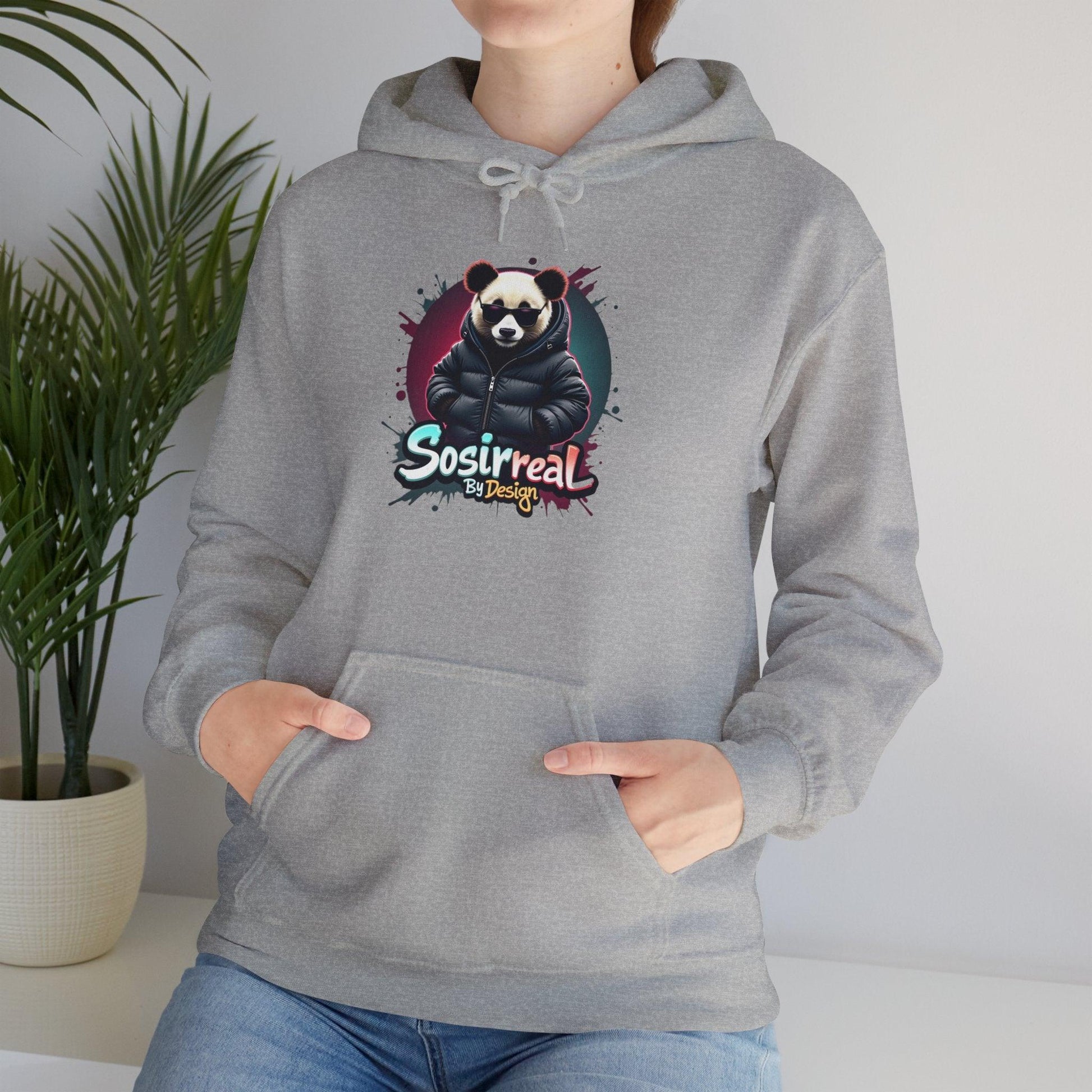 Sosireal Panda Hoodie - Perfect for Cozy Days - SosirrealByDesign