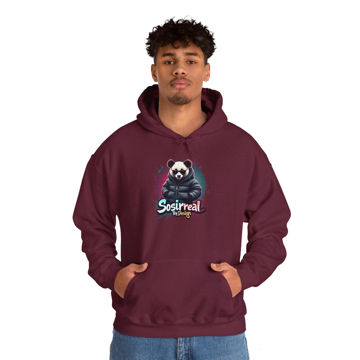 Sosireal Panda Hoodie - Perfect for Cozy Days - SosirrealByDesign
