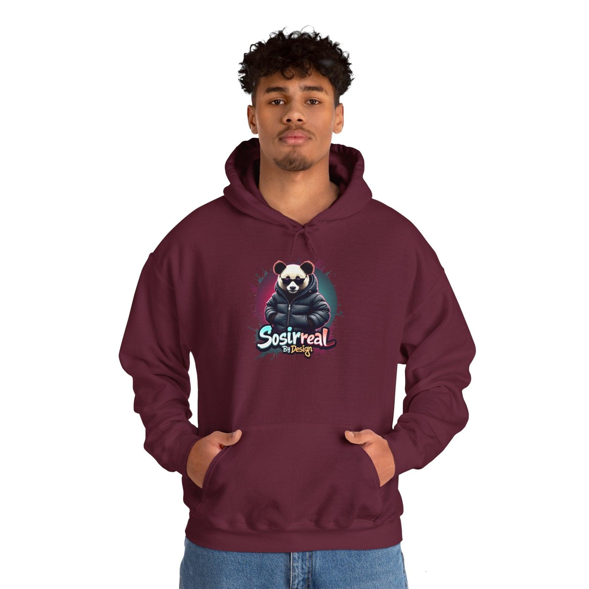 Sosireal Panda Hoodie - Perfect for Cozy Days - SosirrealByDesign