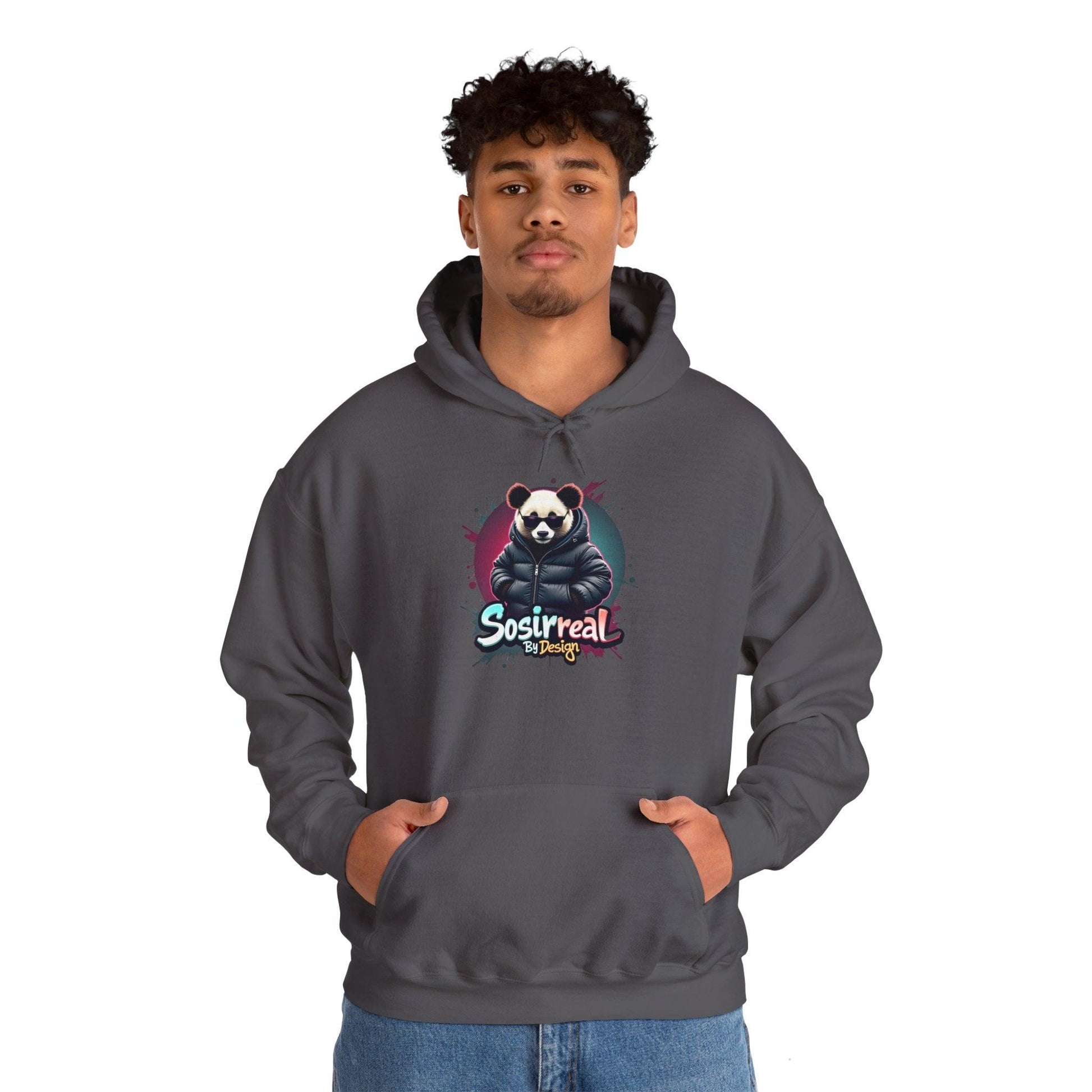 Sosireal Panda Hoodie - Perfect for Cozy Days - SosirrealByDesign