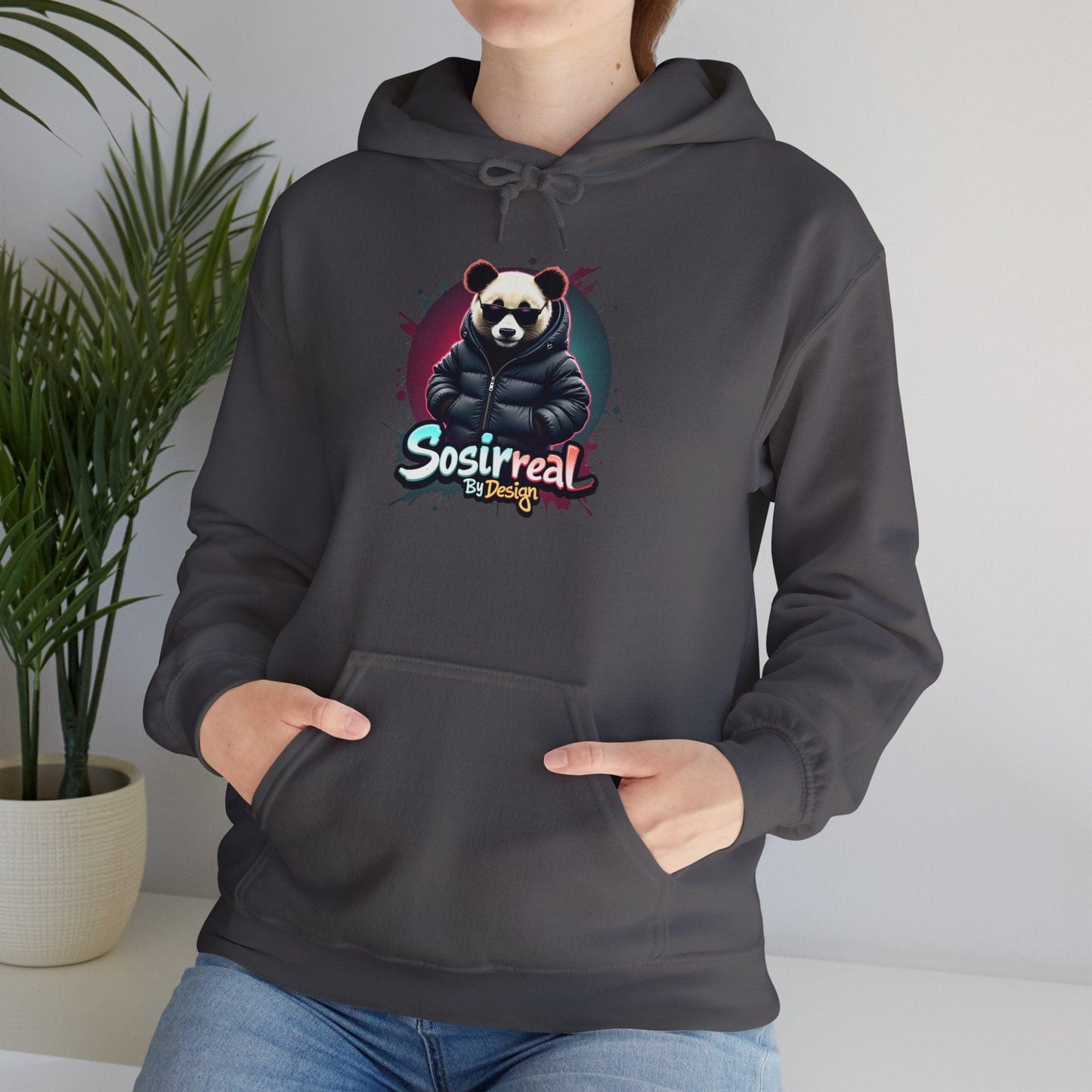 Sosireal Panda Hoodie - Perfect for Cozy Days - SosirrealByDesign