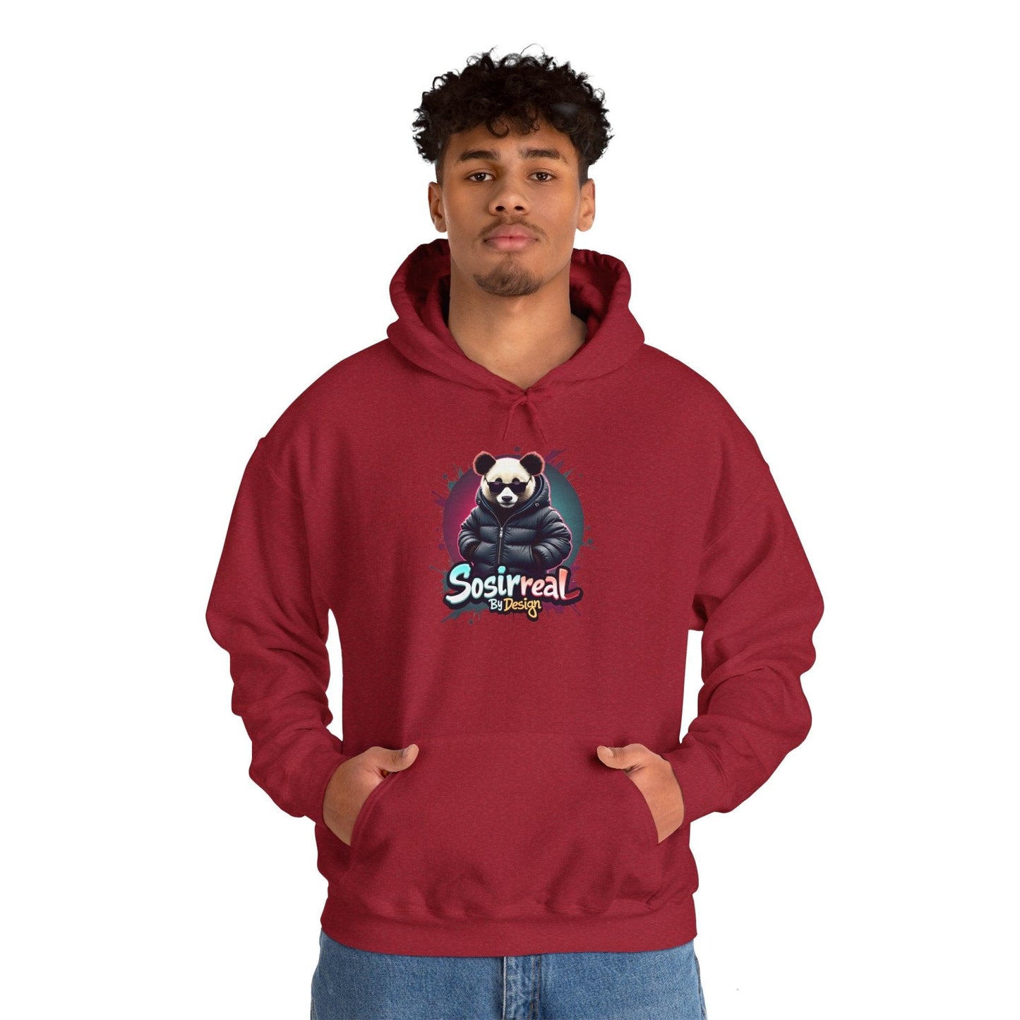 Sosireal Panda Hoodie - Perfect for Cozy Days - SosirrealByDesign