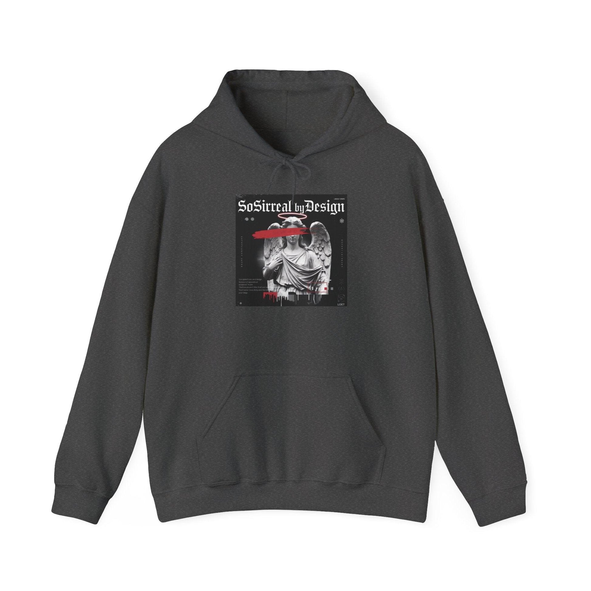 Sosirreal By Design Angelic Hoodie - Sosirreal Angelic Streetwear - SosirrealByDesign