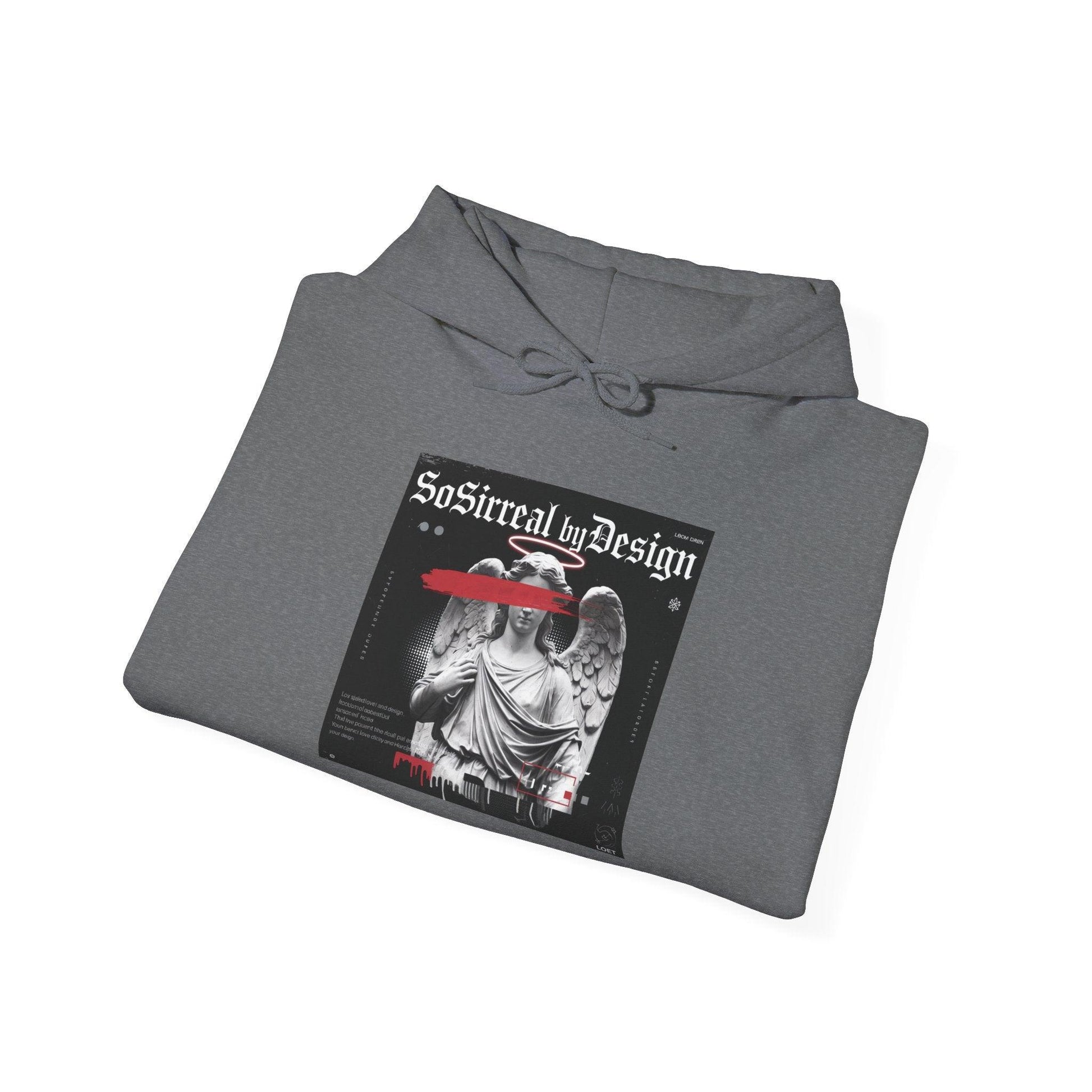 Sosirreal By Design Angelic Hoodie - Sosirreal Angelic Streetwear - SosirrealByDesign