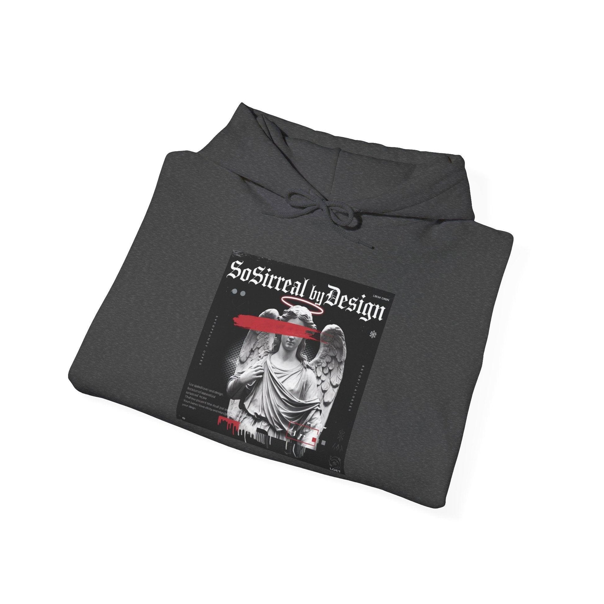 Sosirreal By Design Angelic Hoodie - Sosirreal Angelic Streetwear - SosirrealByDesign