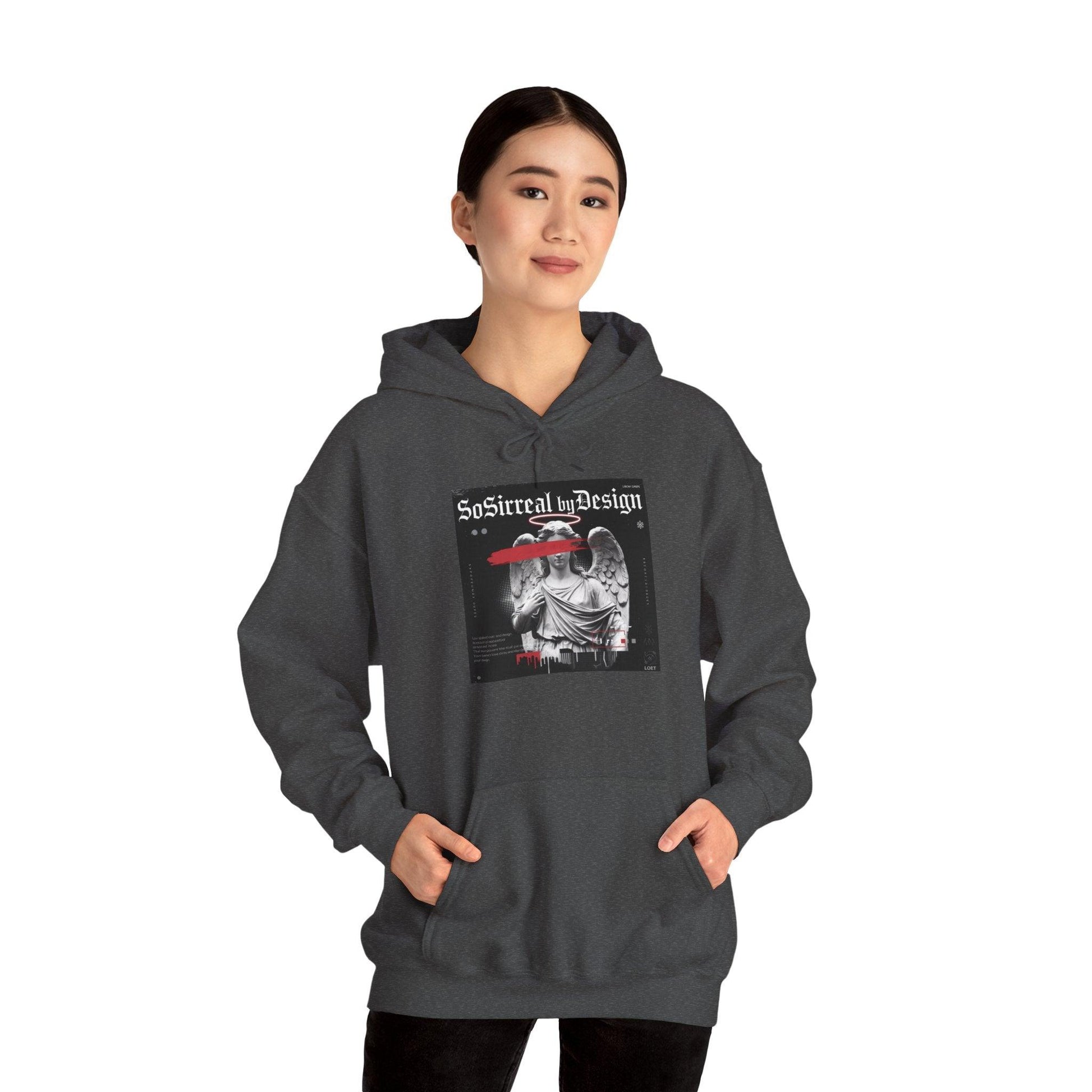 Sosirreal By Design Angelic Hoodie - Sosirreal Angelic Streetwear - SosirrealByDesign