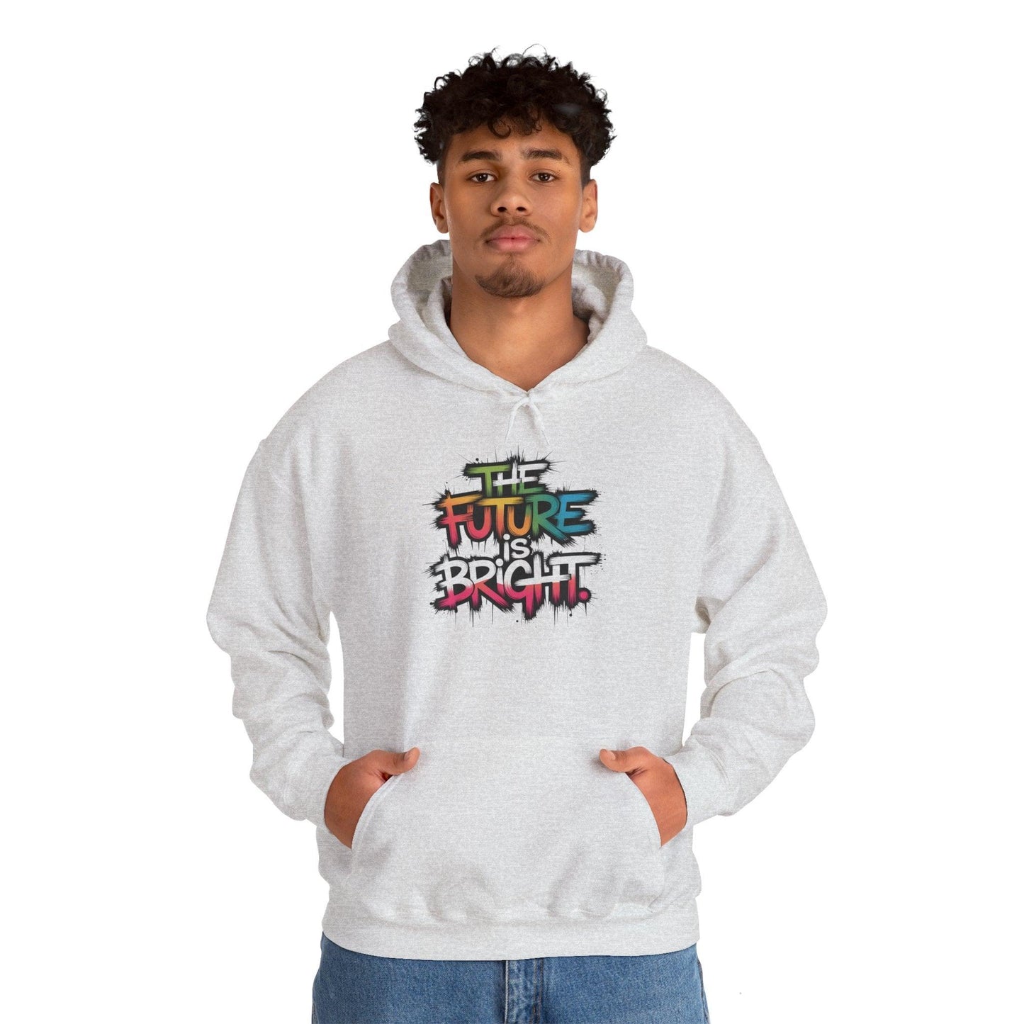 The Future is Bright Hoodie - Inspirational Streetwear for Every Occasion - SosirrealByDesign