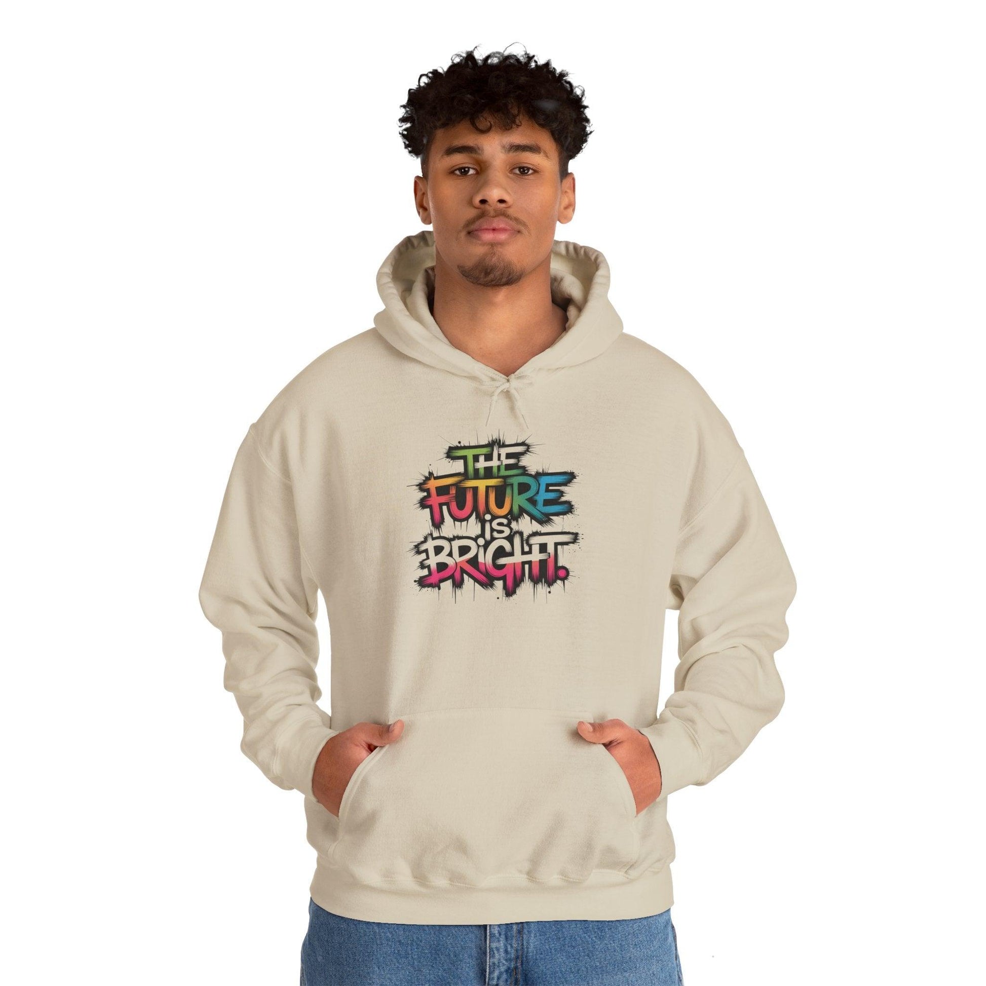The Future is Bright Hoodie - Inspirational Streetwear for Every Occasion - SosirrealByDesign