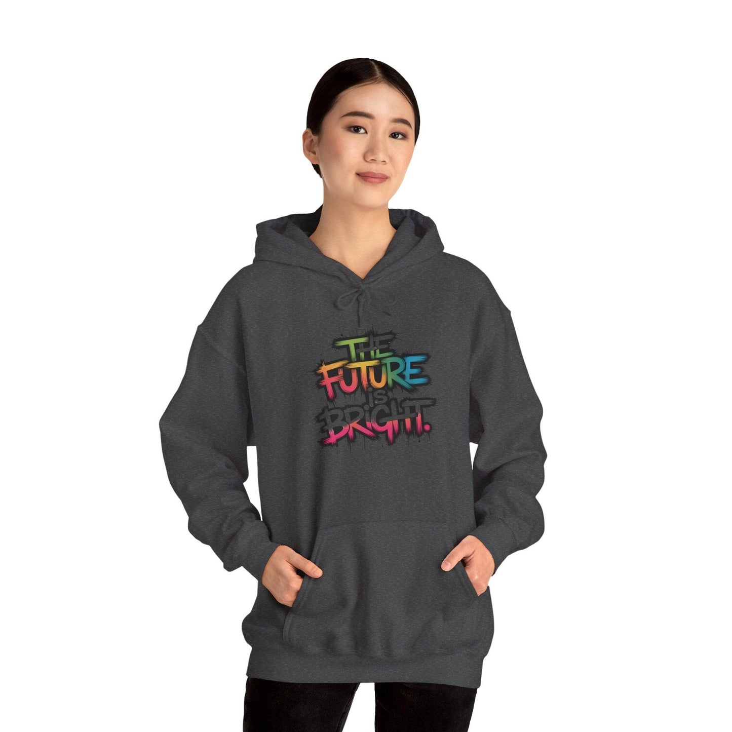 The Future is Bright Hoodie - Inspirational Streetwear for Every Occasion - SosirrealByDesign