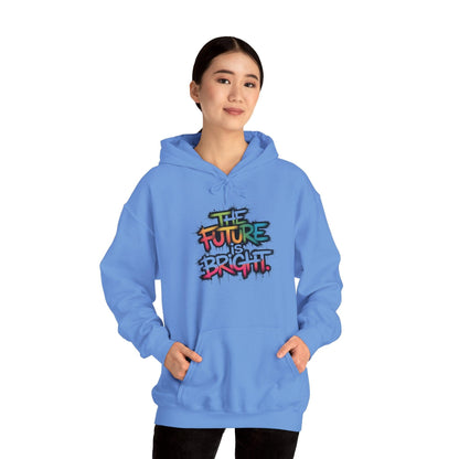 The Future is Bright Hoodie - Inspirational Streetwear for Every Occasion - SosirrealByDesign