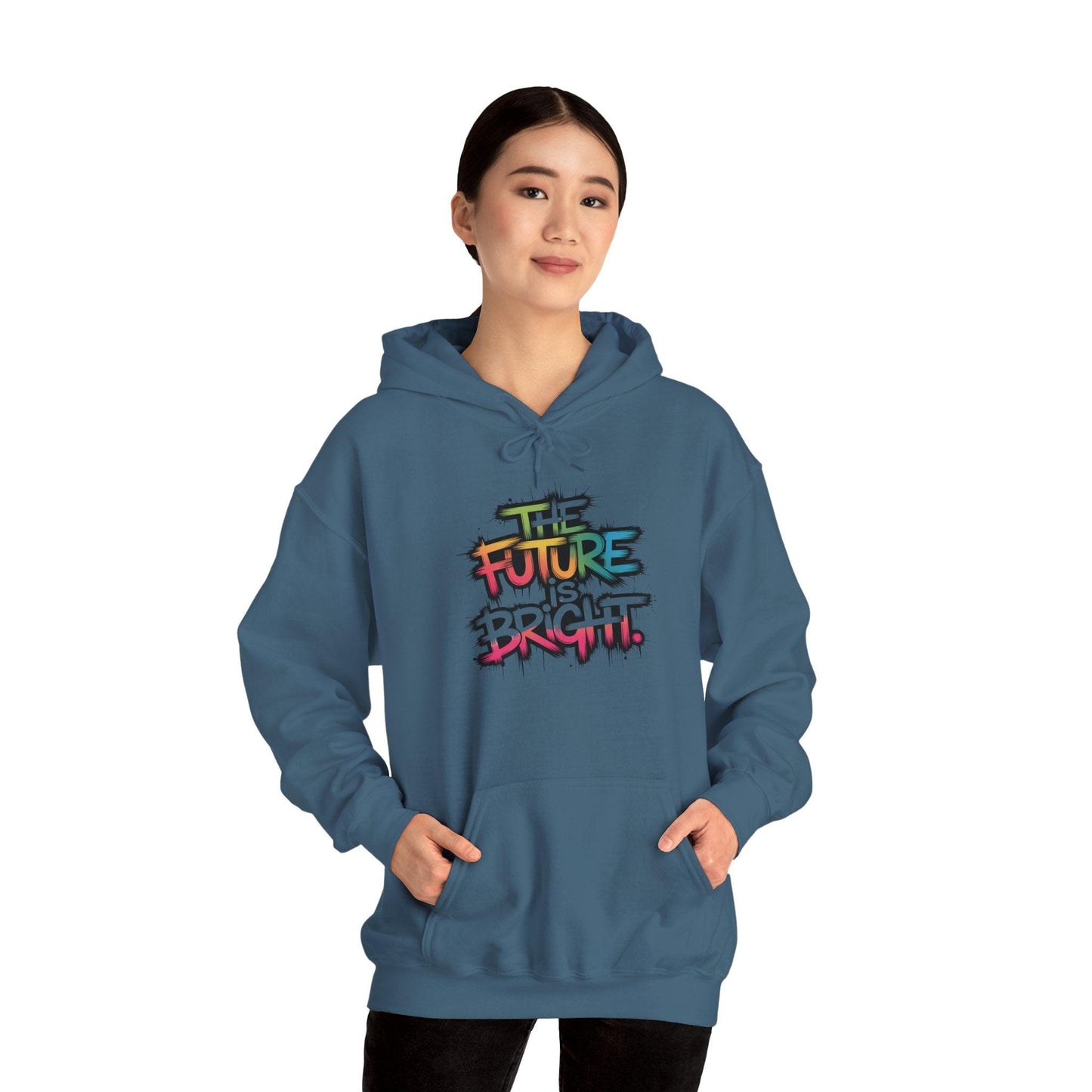 The Future is Bright Hoodie - Inspirational Streetwear for Every Occasion - SosirrealByDesign
