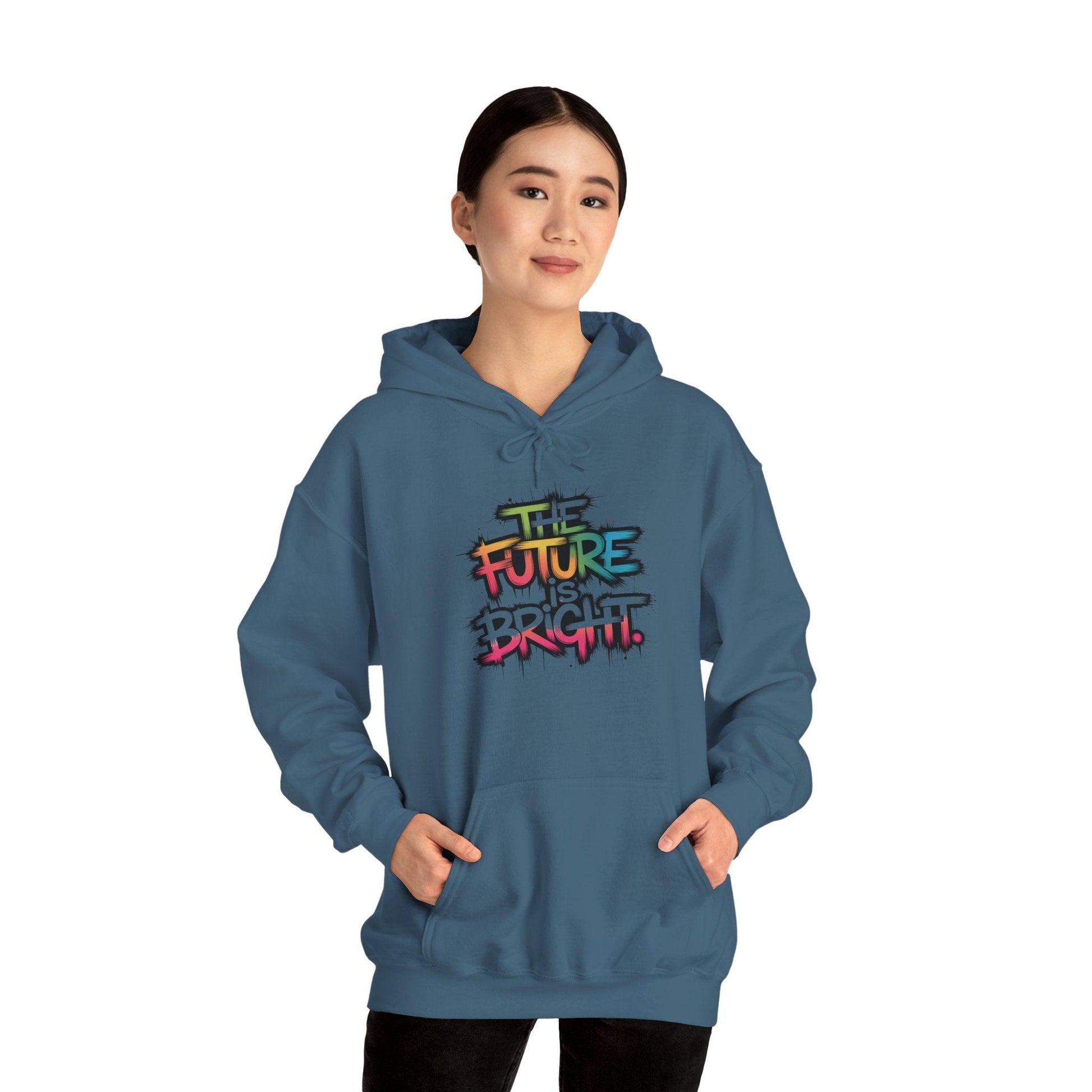 The Future is Bright Hoodie - Inspirational Streetwear for Every Occasion - SosirrealByDesign