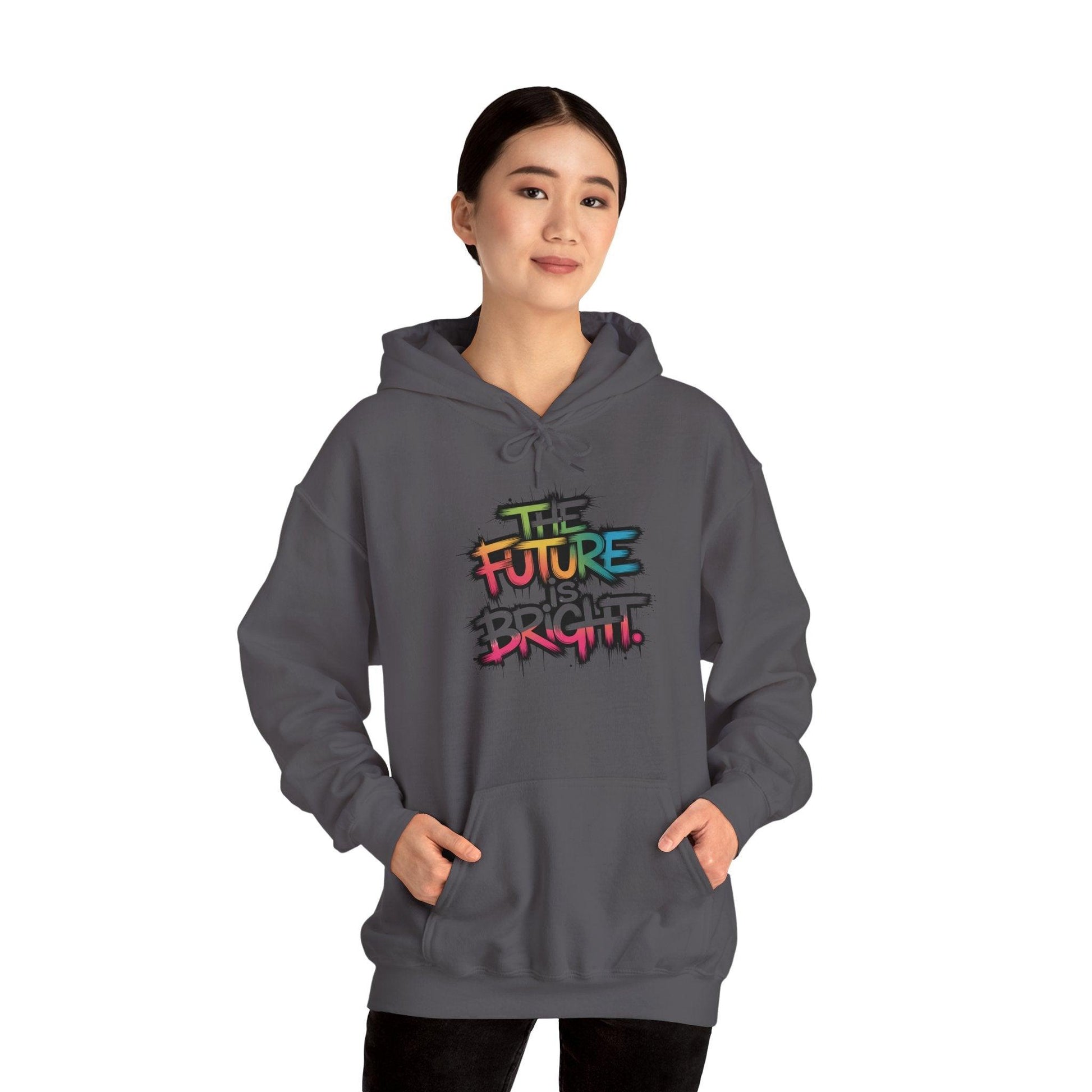 The Future is Bright Hoodie - Inspirational Streetwear for Every Occasion - SosirrealByDesign