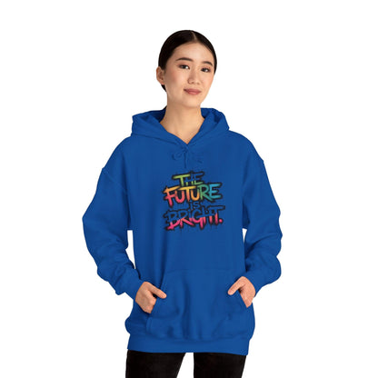 The Future is Bright Hoodie - Inspirational Streetwear for Every Occasion - SosirrealByDesign