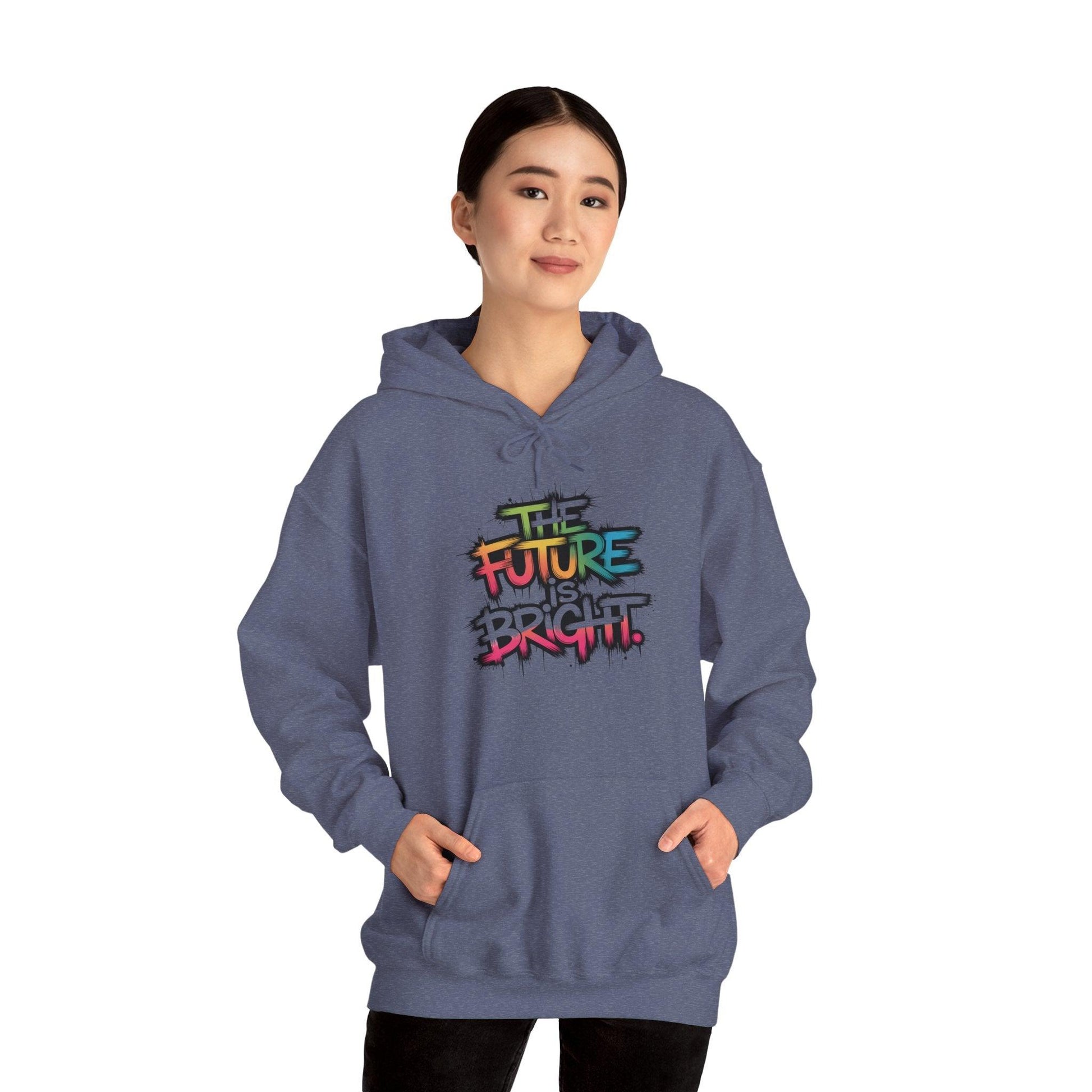 The Future is Bright Hoodie - Inspirational Streetwear for Every Occasion - SosirrealByDesign