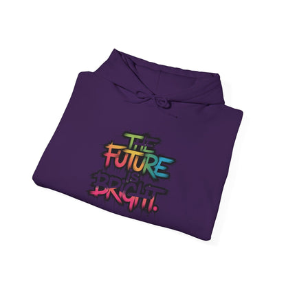 The Future is Bright Hoodie - Inspirational Streetwear for Every Occasion - SosirrealByDesign